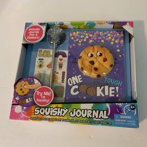 New Squishly Journal Pen & Stickers One Tough Choc